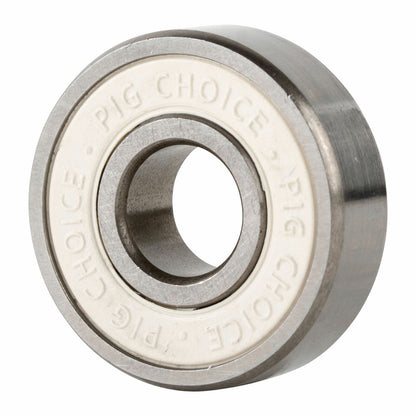 PIG Skateboard Bearings Choice Speed Pig White