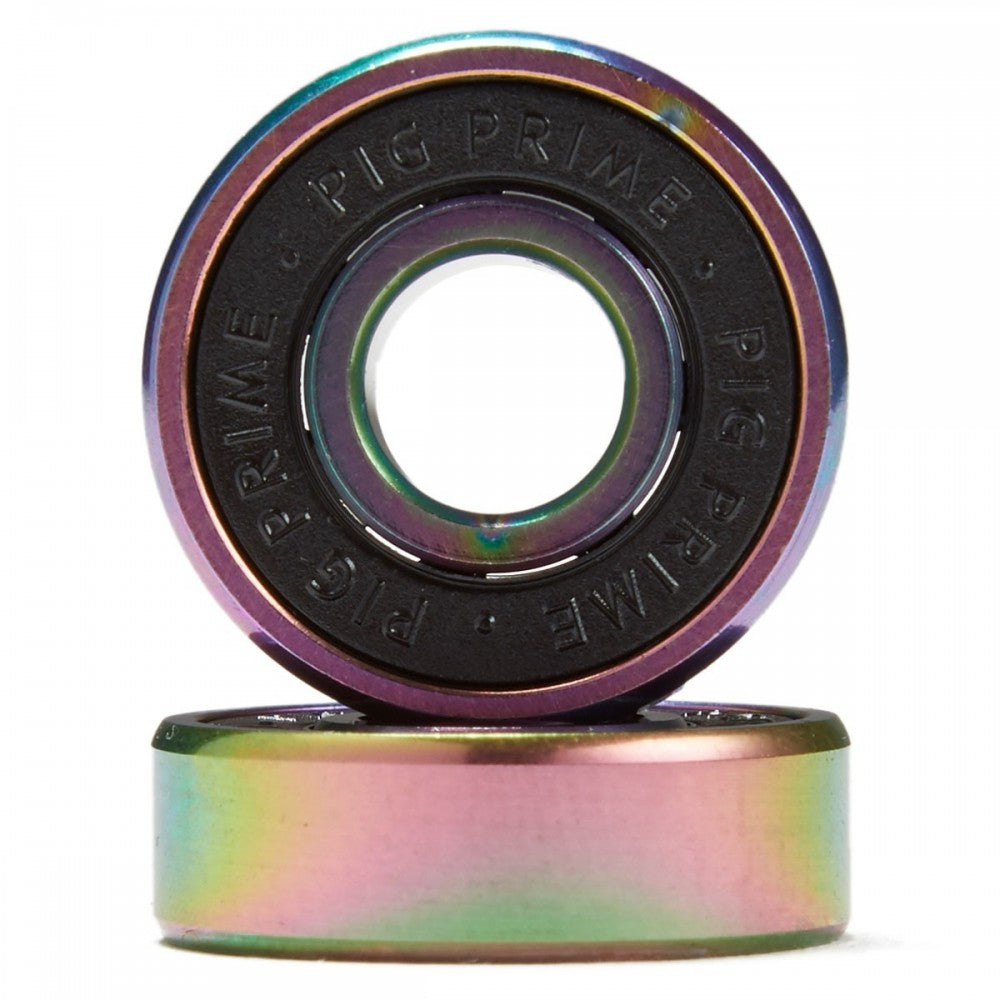 PIG Skateboard Bearings Prime Speed Black