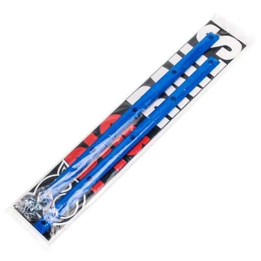 Pig Skateboard Rails Neon Blue Old School Sliders