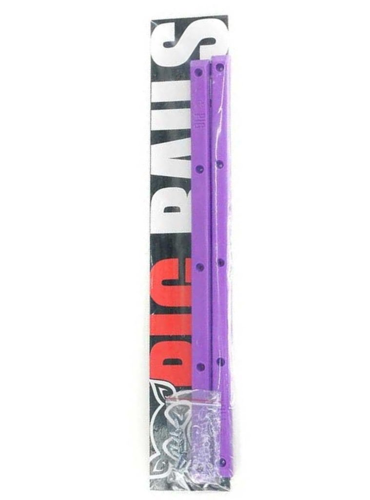 Pig Skateboard Rails Neon Purple Old School Sliders