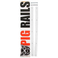 Pig Skateboard Rails White Old School Sliders