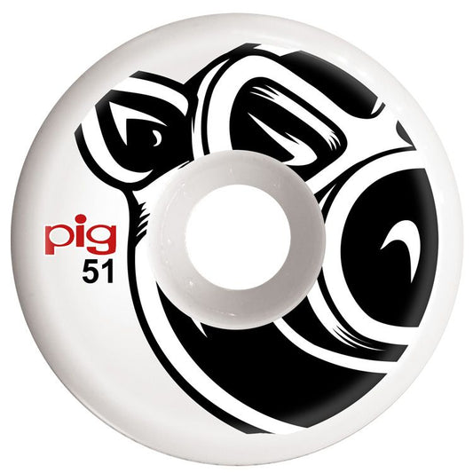PIG Skateboard Wheels Pig Head Natural 51mm 101a Pro-Line