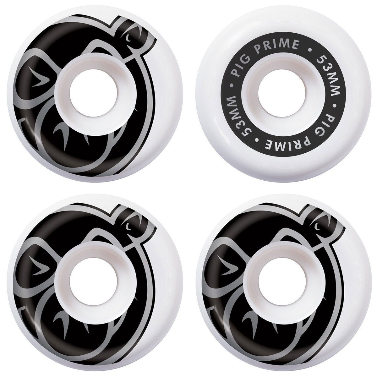 Pig Skateboard Wheels Prime Urethane 53Mm