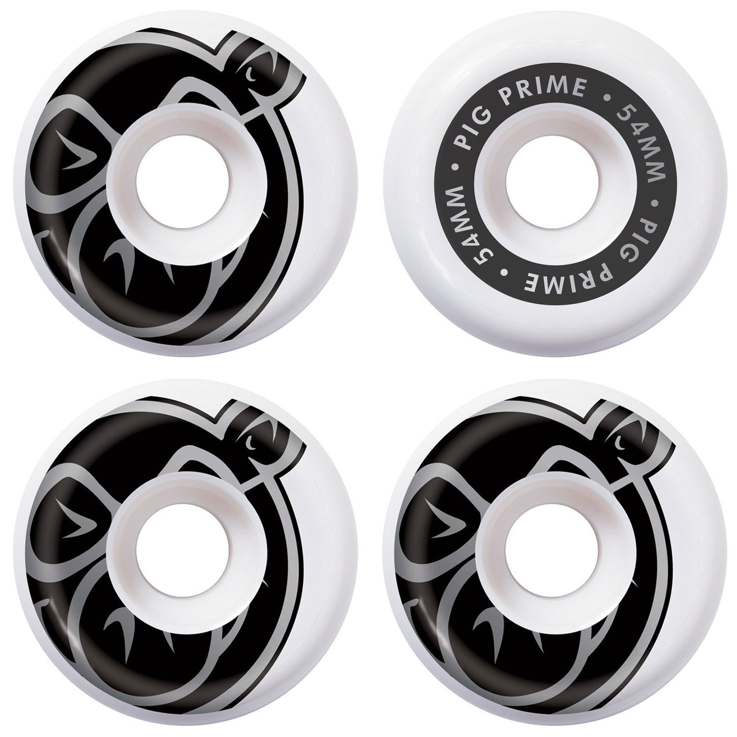 PIG Skateboard Wheels Prime Urethane 54mm
