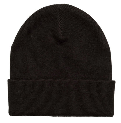 Piss Drunx Beanie Direct Logo Black Skateboard Hat
