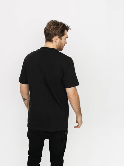 Piss Drunx Tee Brand Logo Black Skateboard T-Shirt