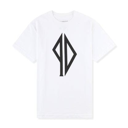 Piss Drunx Tee Brand Logo White Skateboard T-Shirt