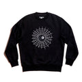Piss Drunx X Lotties Moey Crew Web 8Ball Black Skateboard Crewneck
