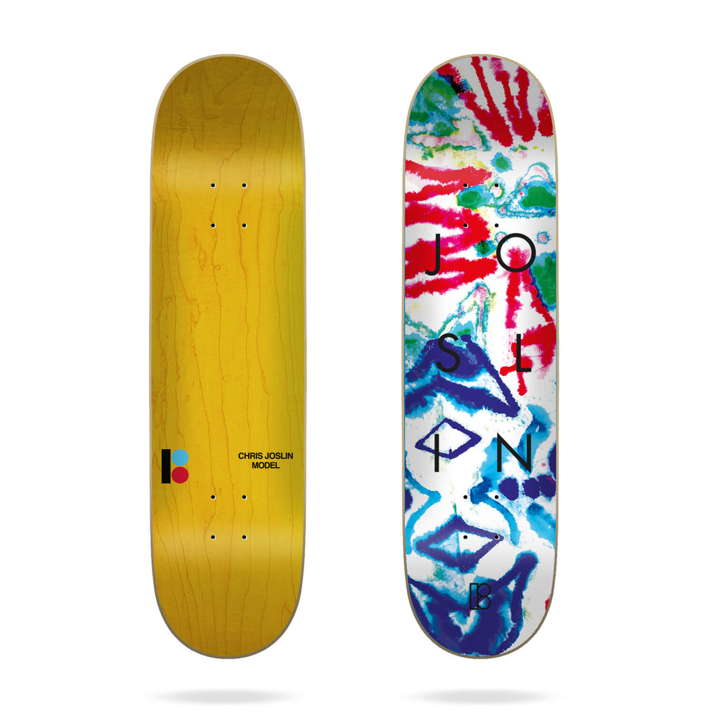 Plan B Skateboard Deck Chris Joslin Infrared Light White 8 375