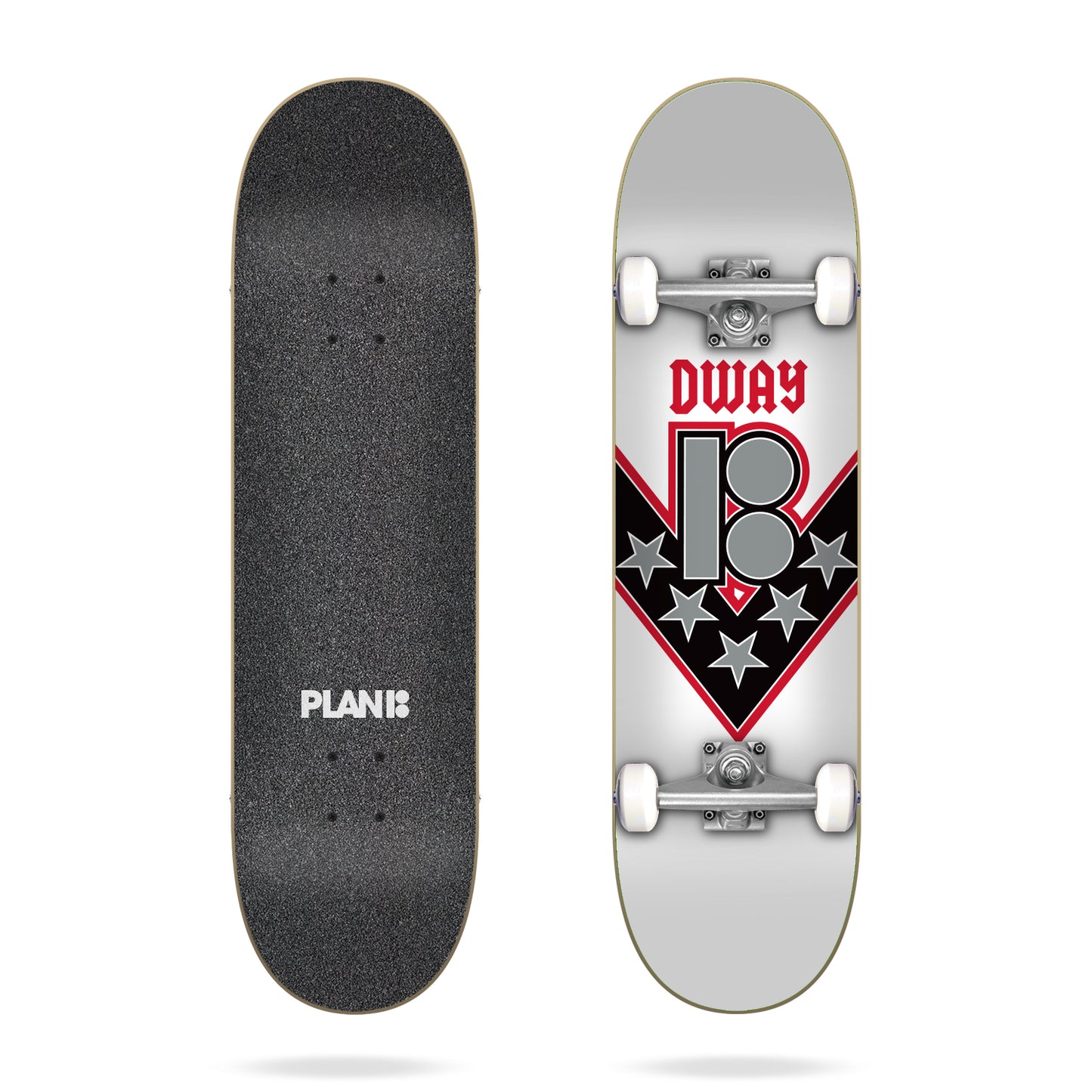 Plan B Skateboard Complete Danny Way One Offs 8.125" Pre-Assembled