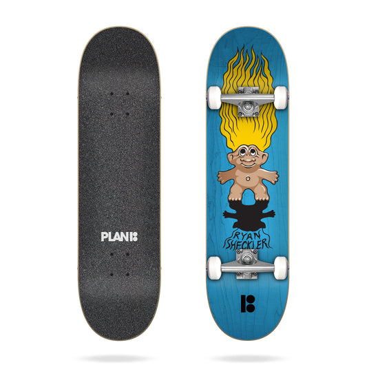 Plan B Skateboard Complete Ryan Sheckler Trolls 7.875" Pre-Assembled