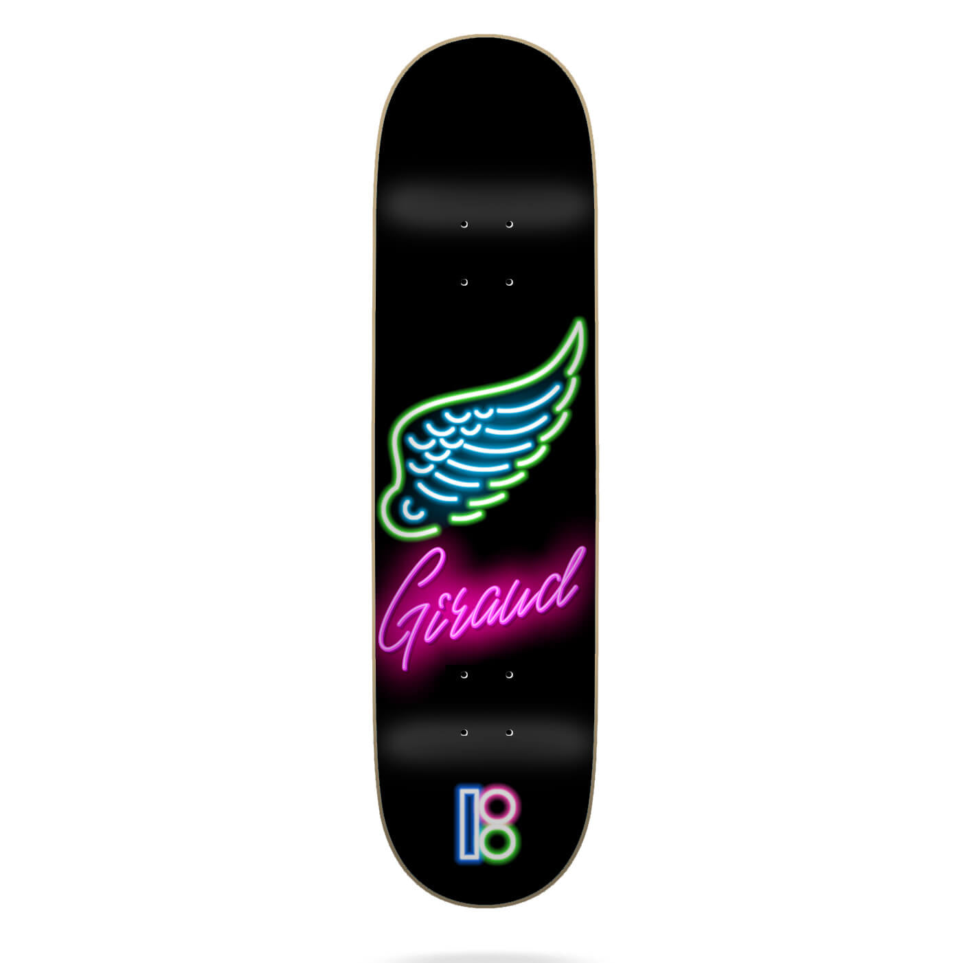 Plan B Skateboard Deck Aurelien Giraud Neon 8"