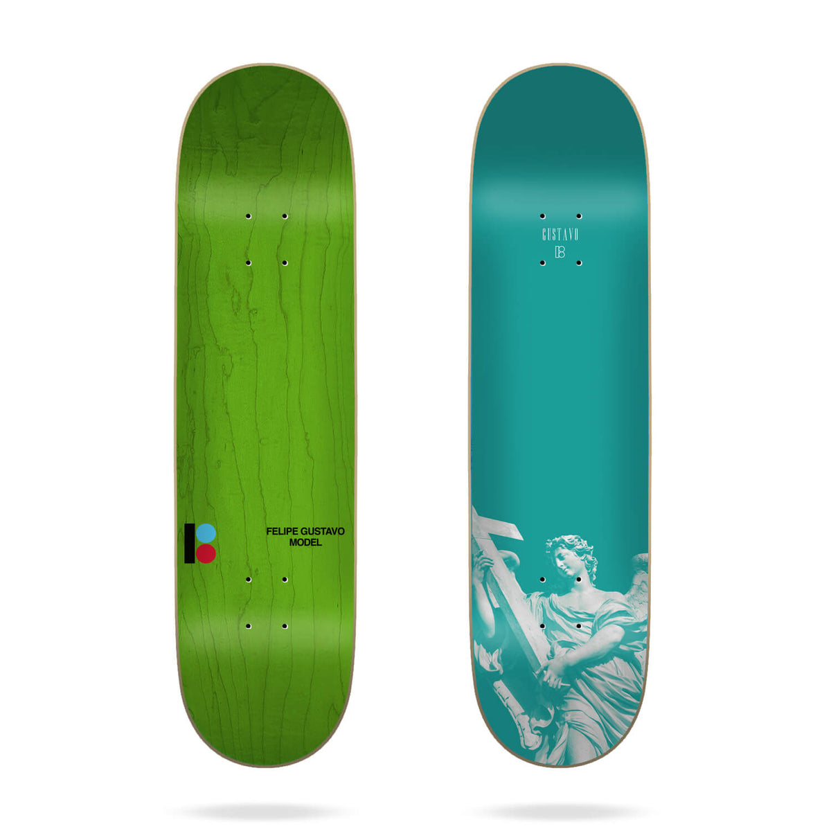 Plan B Skateboard Deck Felipe Gustavo Monument 7 75
