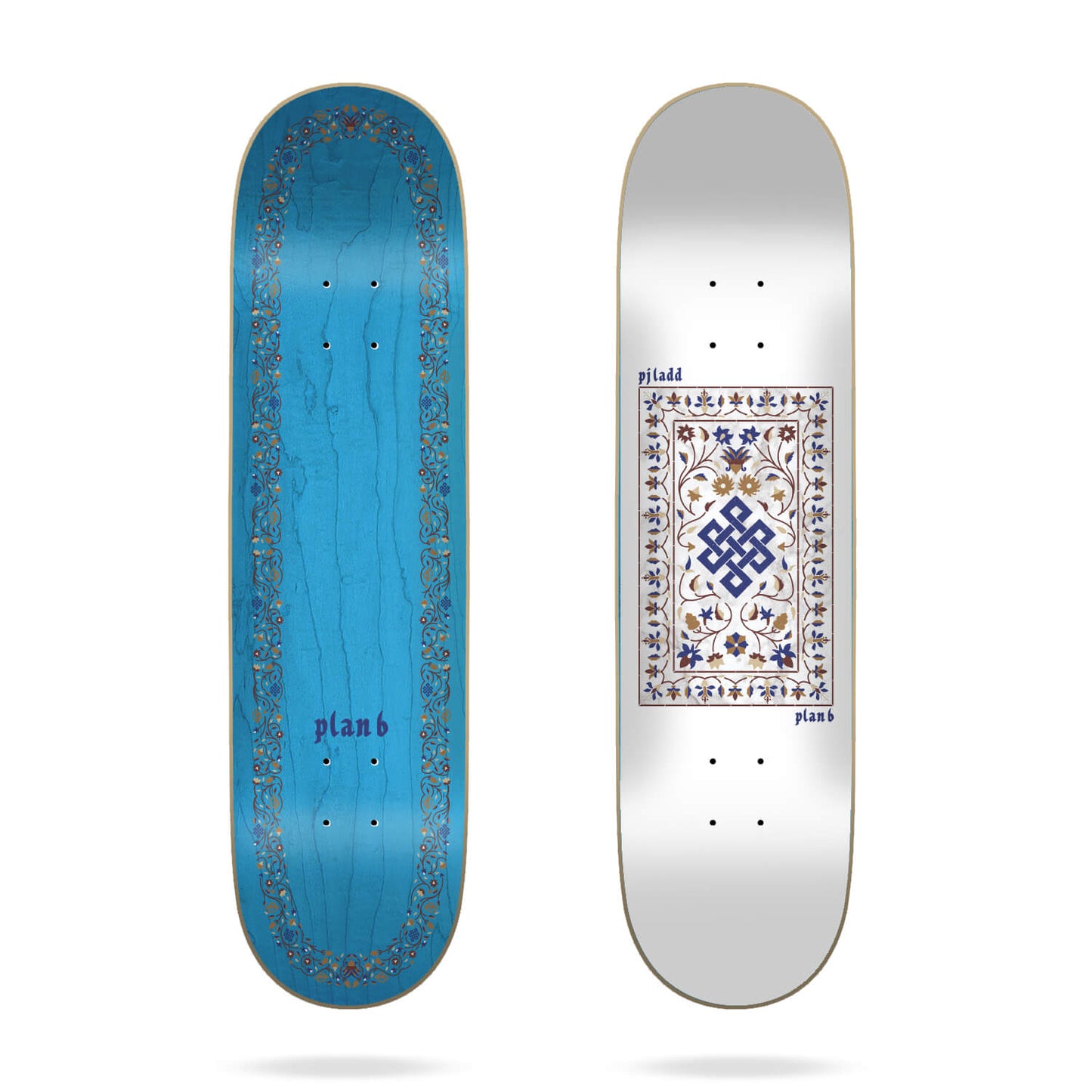Plan B Skateboard Deck PJ Ladd Namaste 8.375"