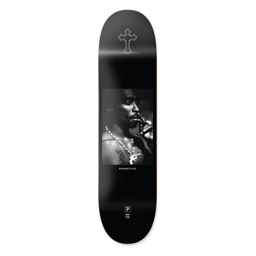 Primitive Skateboard Deck X Tupac Platinum 8 25