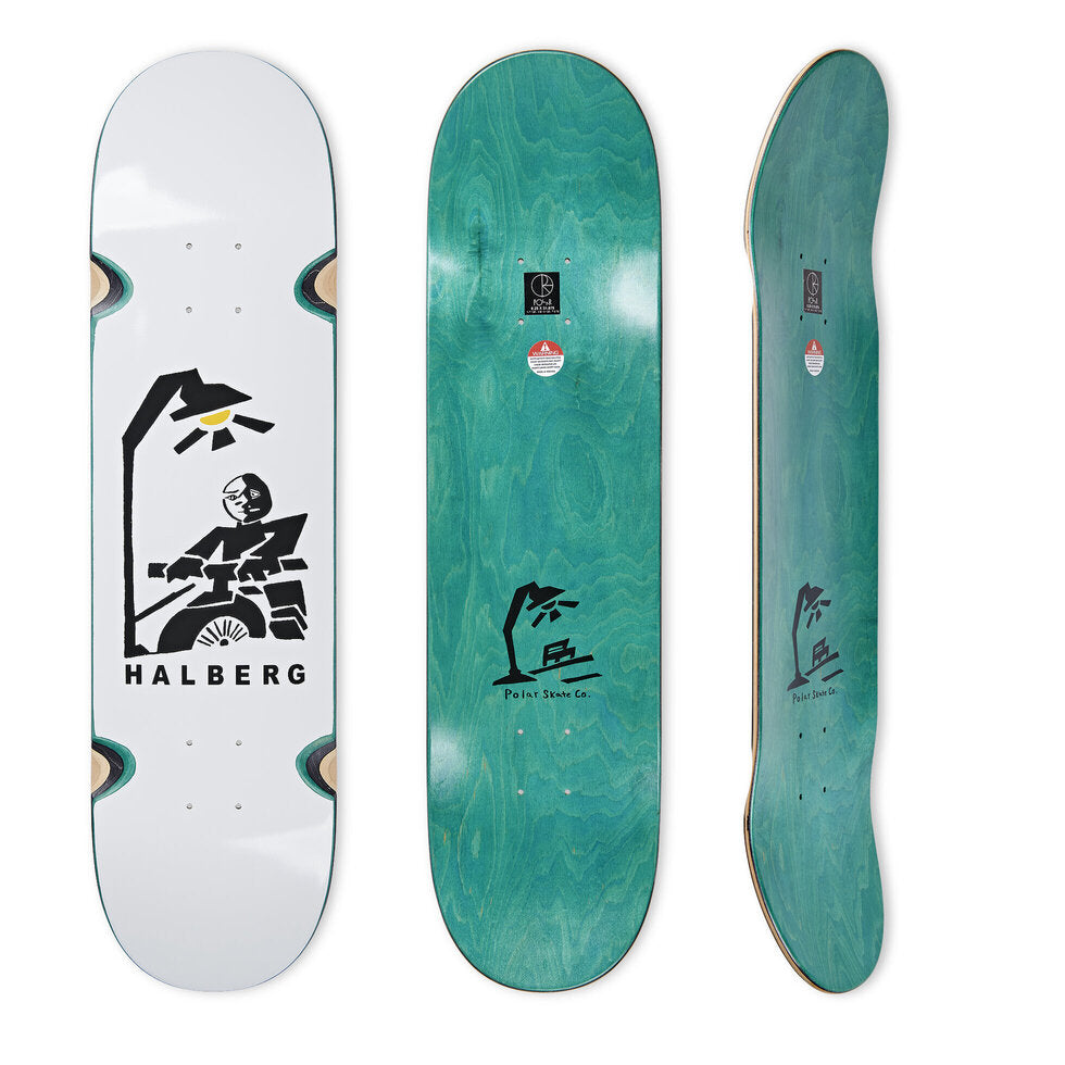 Polar Skateboard Deck Hjalte Halberg Insomnia Wheel Wells 8 5