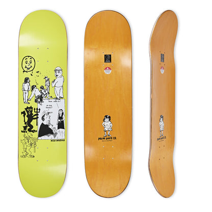 Polar Skateboard Deck NICK BOSERIO Year 2020 Moss Green 8.25"