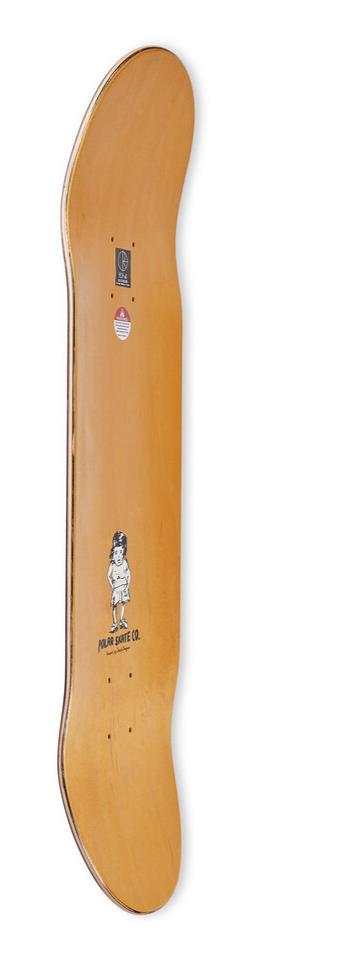 Polar Skateboard Deck NICK BOSERIO Year 2020 Moss Green 8.25"