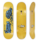 Polar Skateboard Deck Oskar Rozenberg Drivers License Yellow 8 625