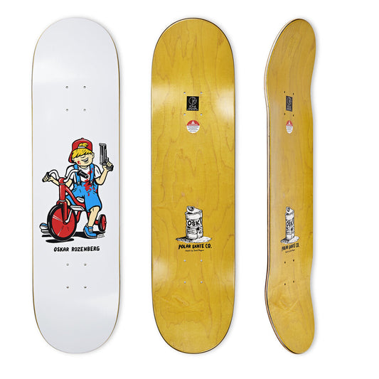 Polar Skateboard Deck OSKAR ROZENBERG Tricycle 8.25"