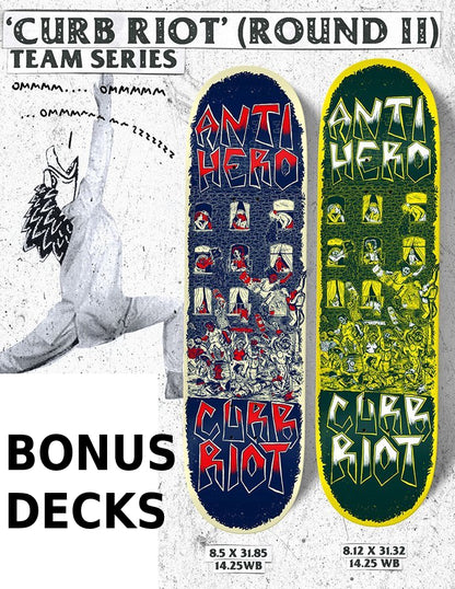 FULL SET of Anti Hero Curb Trilogy By Mike Gigliotti 6 Limited Decks +2 Bonus