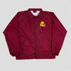 Passport Jacket Port Coach Maroon Pass Port Skateboards Windbreaker