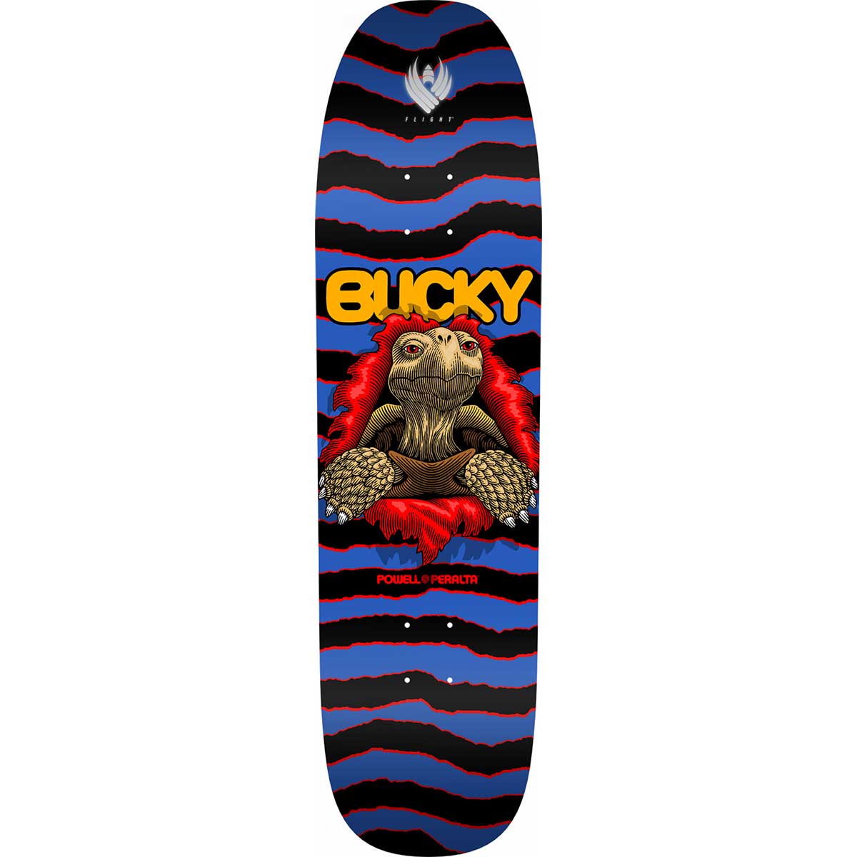 Powell Peralta Skateboard Deck Flight Bucky Lasek Tortoise 8.62" Shape 297