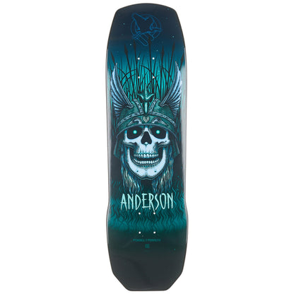 Powell Peralta Deck Andy Anderson Heron Skull 9.13" Green Maple