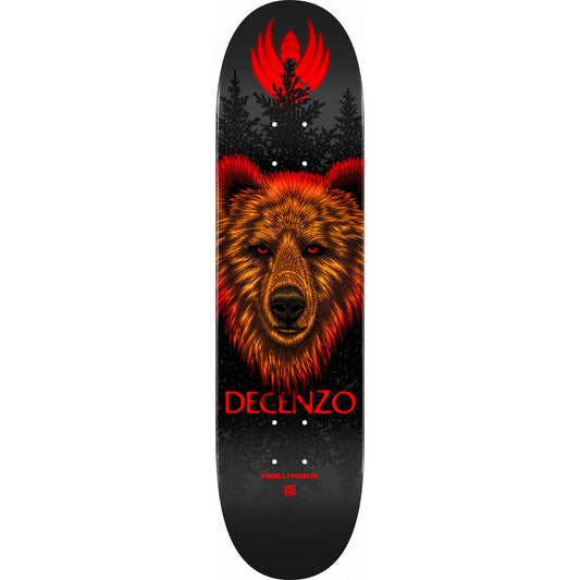 Powell Peralta Deck Flight Decenzo Bear 8.25" Skateboard Shape 248