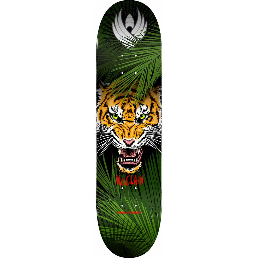 Powell Peralta Deck Flight Mcclain Tiger 8 25 Skateboard Shape 243