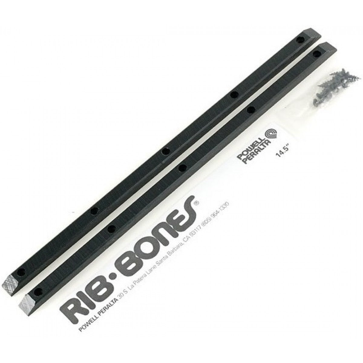 Powell Peralta Rails BLACK 14.5" Rib Bones New Original Old School Sliders