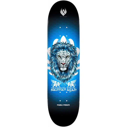 Powell Peralta Deck Flight Salman Agah Lion III 8" Skateboard Shape 242