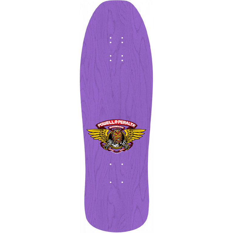Powell Peralta Skateboard Deck Nicky Guerrero Mask Purple 10" Reissue