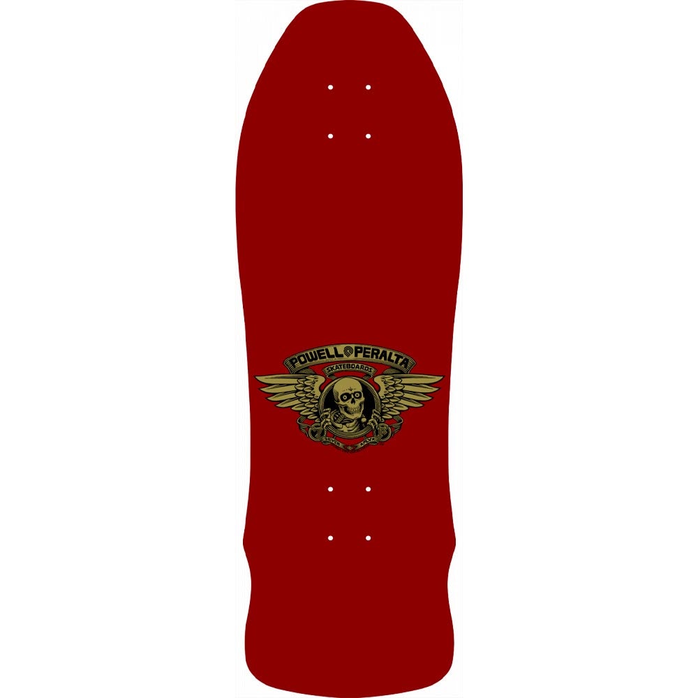 Powell Peralta Skateboard Deck Ripper Geegah Maroon 9.75" Reissue
