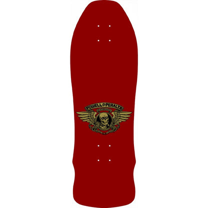 Powell Peralta Skateboard Deck Ripper Geegah Maroon 9.75" Reissue