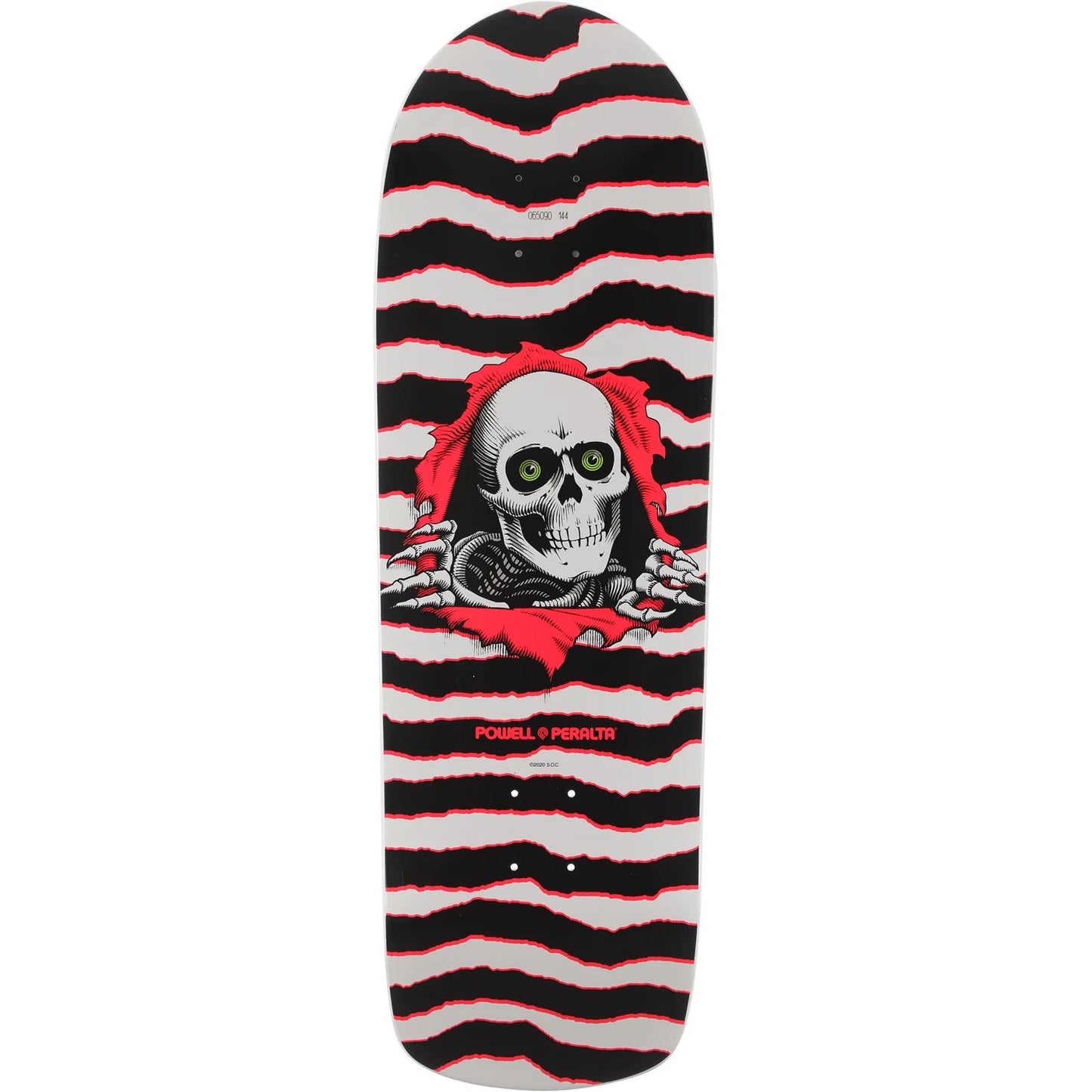 Powell Peralta Skateboard Deck Ripper OG White/Pink 10" Reissue