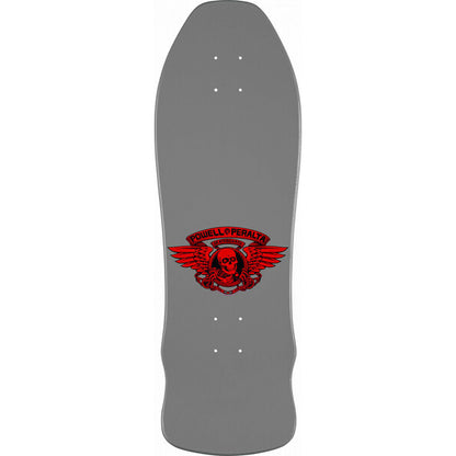 Powell Peralta Skateboard Deck Skull & Sword Silver Geegah 9.75" Reissue