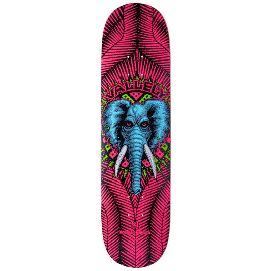 Powell Peralta Skateboard Deck Vallely Pink Elephant 8.25" Birch