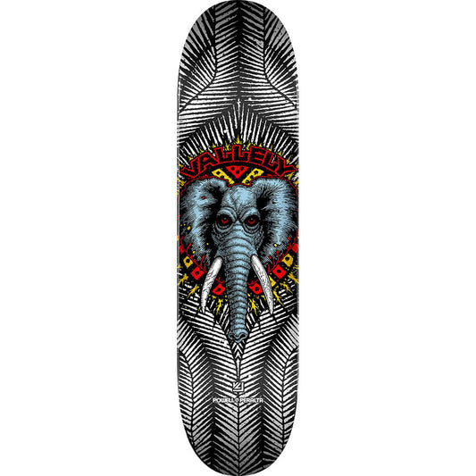 Powell Peralta Skateboard Deck Vallely White Elephant 8" Birch