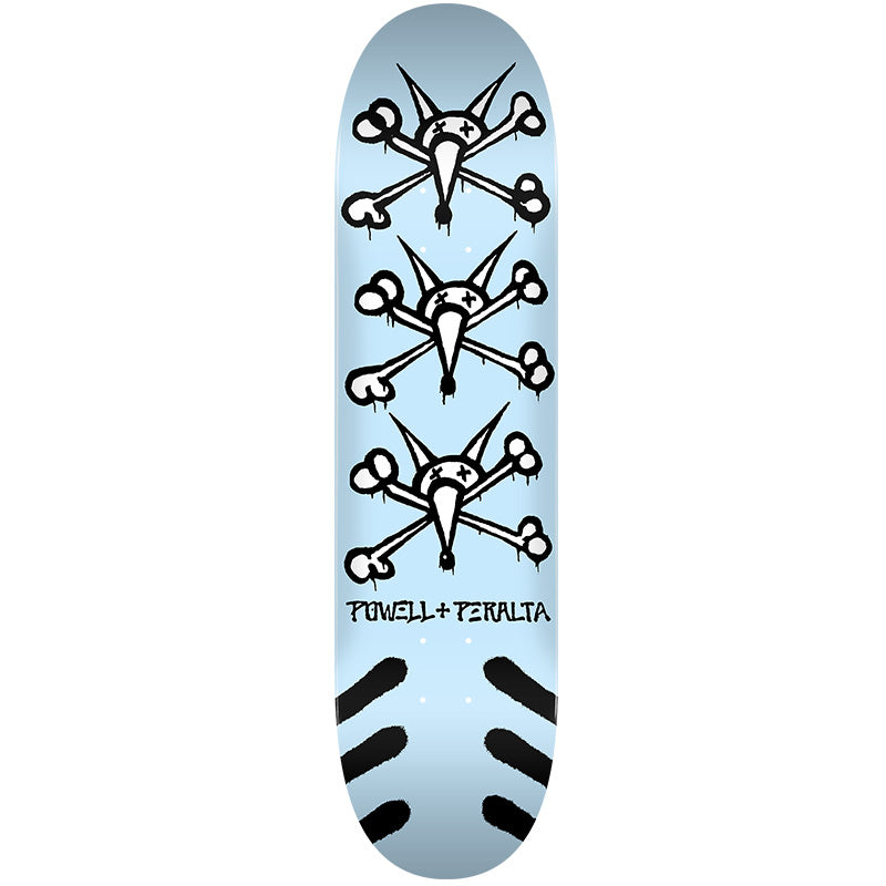 Powell Peralta Skateboard Deck Vato Rats Light Blue 8" Birch