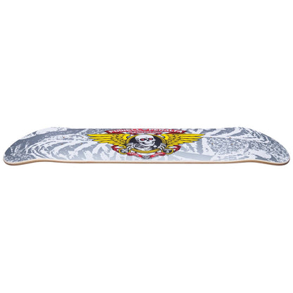Powell Peralta Skateboard Deck Winged Ripper Silver 8" Birch