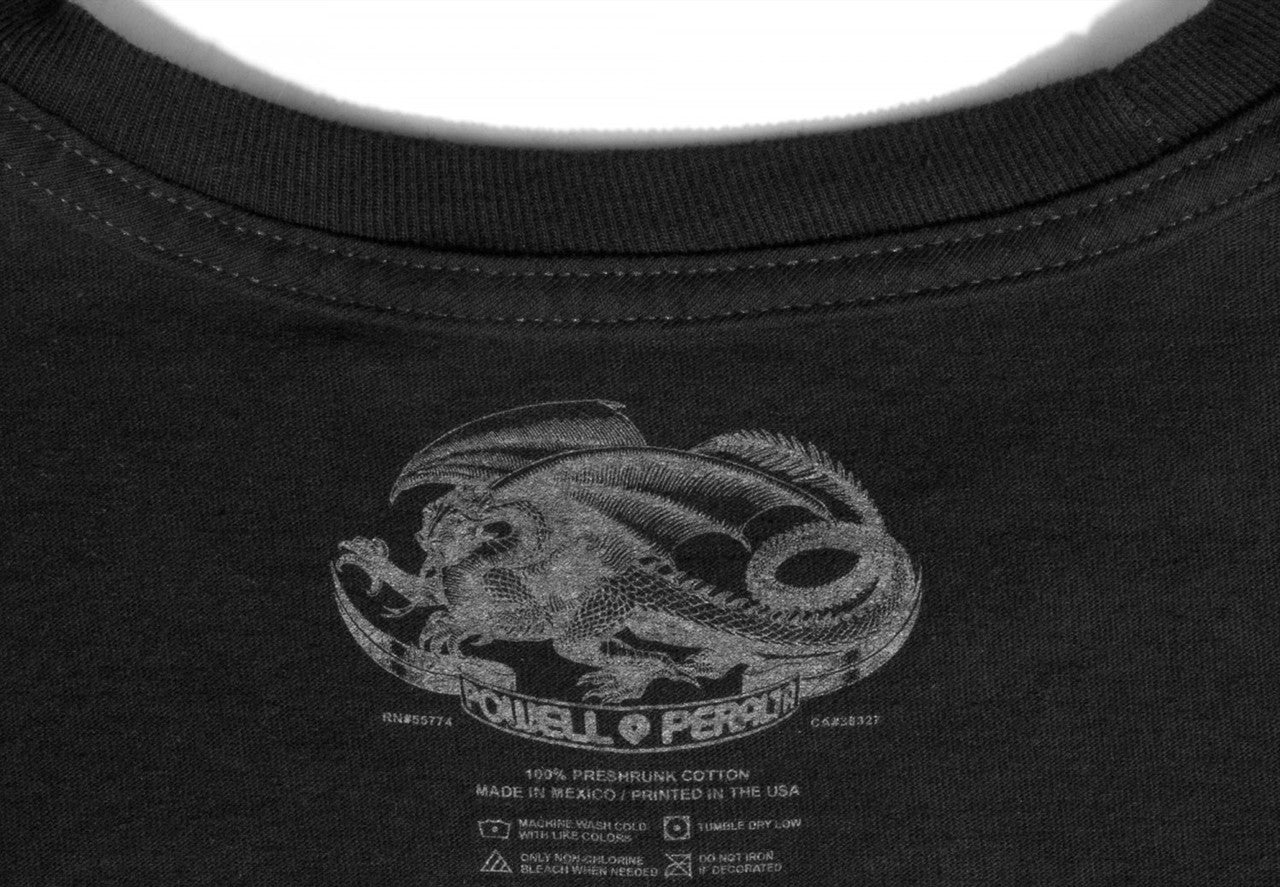 Powell Peralta Tee Ripper Black Reissue Skateboard T-Shirt
