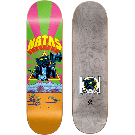 101 Skateboards Deck Natas Kaupas Panther Popsicle Multi 8.25" HT Reissue