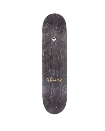 Primitive Skateboard Deck Miles Silvas Gold Foil Butterfly 8.25"