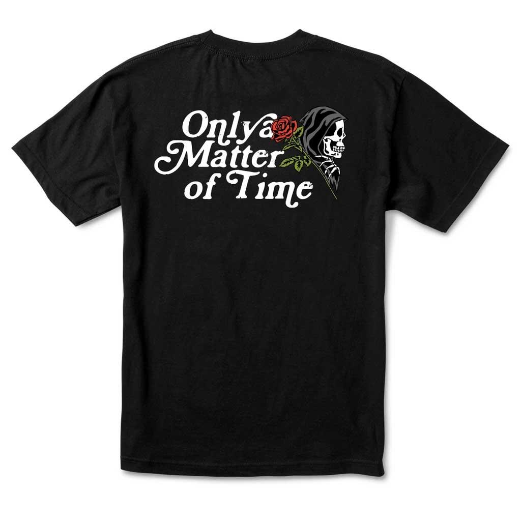 Primitive Tee Matter Of Time Black Skateboard T Shirt