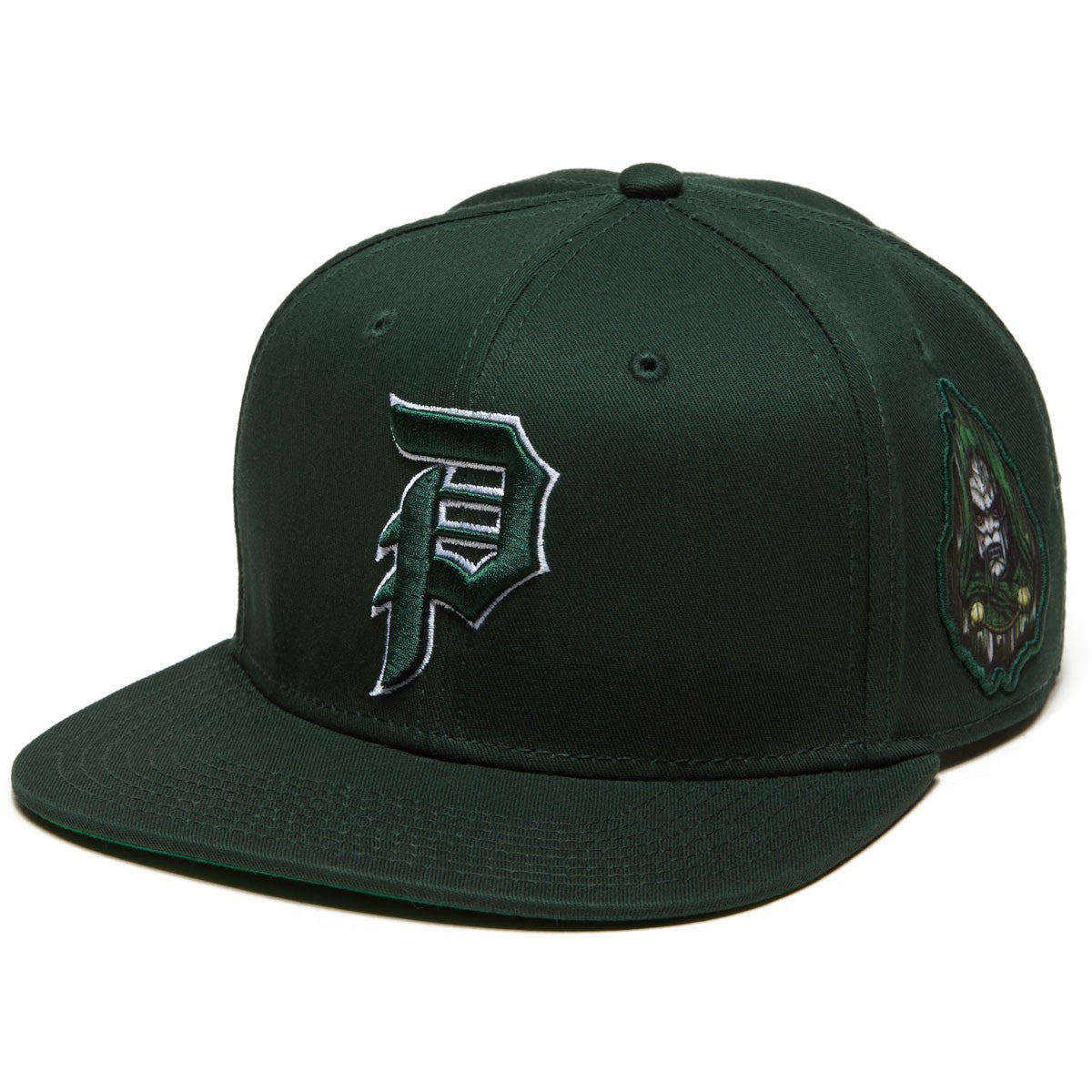 Primitive Skateboard Cap X Marvel Dr Doom Green Snapback Hat