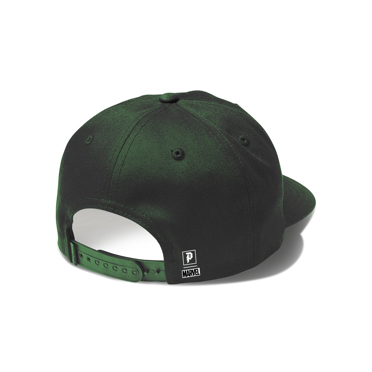 Primitive Skateboard Cap x Marvel Dr Doom Green Snapback Hat