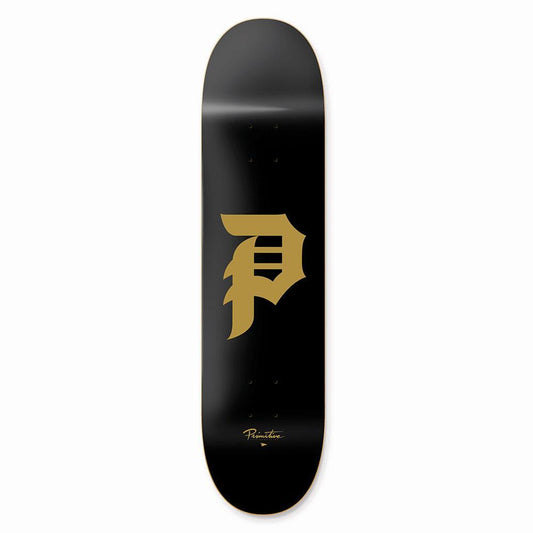 Primitive Skateboard Deck Dirty P Black 8.5"