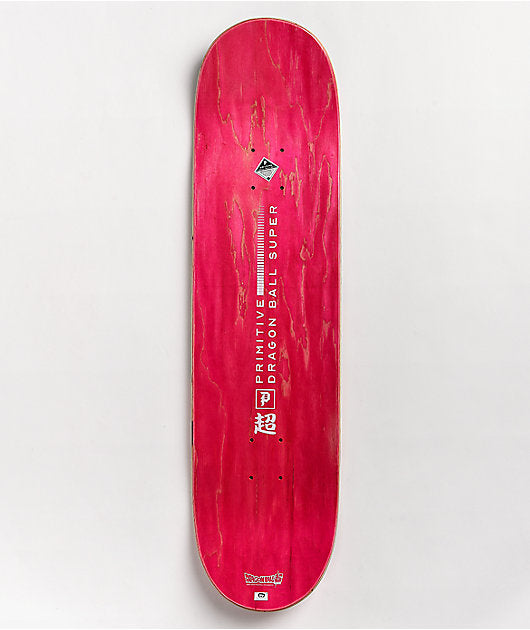 Primitive Skateboard Deck Goku Black Rose Team Versus 8.25" x Dragon Ball Super