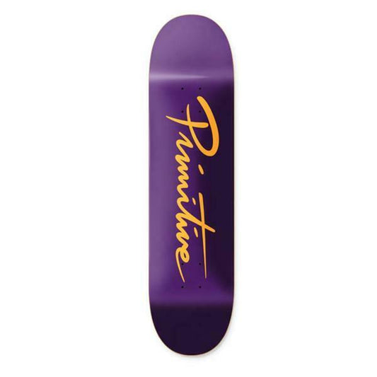 Primitive Skateboard Deck Nuevo Script 8.25"